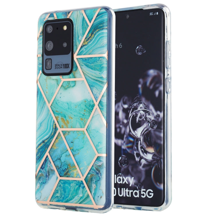 Custodia protettiva in TPU effetto marmo per Samsung Galaxy S20+