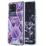 Custodia protettiva in TPU effetto marmo per Samsung Galaxy S20+