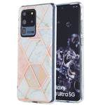 Custodia protettiva in TPU effetto marmo per Samsung Galaxy S20+