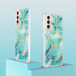Custodia protettiva in TPU con motivo marmo per Samsung Galaxy S2