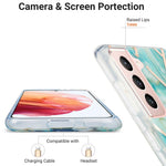 Custodia protettiva in TPU con motivo marmo per Samsung Galaxy S2