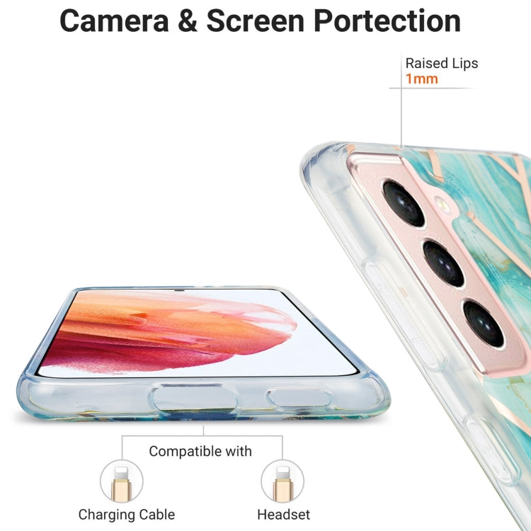 Custodia protettiva in TPU con motivo marmo per Samsung Galaxy S2