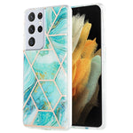 Custodia protettiva in TPU con motivo marmo per Samsung Galaxy S2