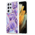 Custodia protettiva in TPU con motivo marmo per Samsung Galaxy S2