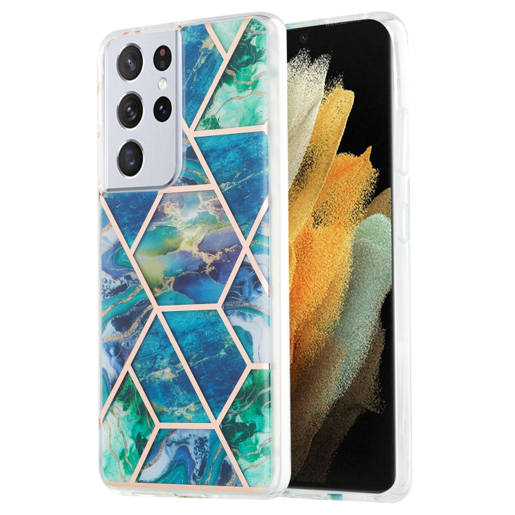 Custodia protettiva in TPU con motivo marmo per Samsung Galaxy S2