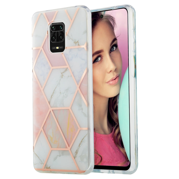 Custodia TPU con motivo marmo per smartphone compatibili