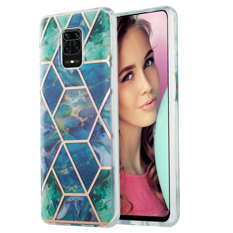 Custodia TPU con motivo marmo per smartphone compatibili