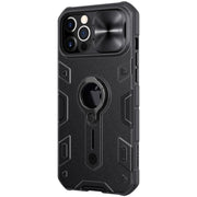 NILLKIN Custodia protettiva antiurto CamShield Armor con supporto per anello invisibile, For iPhone 12 / 12 Pro, For iPhone 12 Pro Max