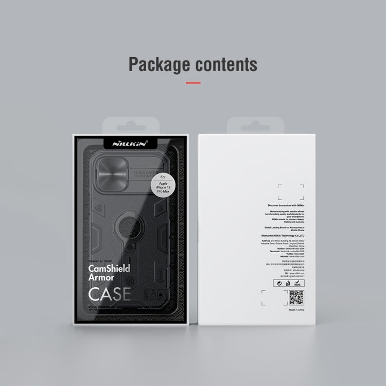 Custodia antiurto Nillkin CamShield per iPhone 12 Pro Max