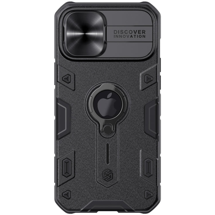 NILLKIN Custodia protettiva antiurto CamShield Armor con supporto per anello invisibile, For iPhone 12 / 12 Pro, For iPhone 12 Pro Max