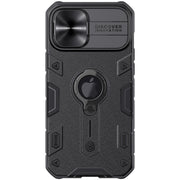 NILLKIN Custodia protettiva antiurto CamShield Armor con supporto per anello invisibile, For iPhone 12 / 12 Pro, For iPhone 12 Pro Max
