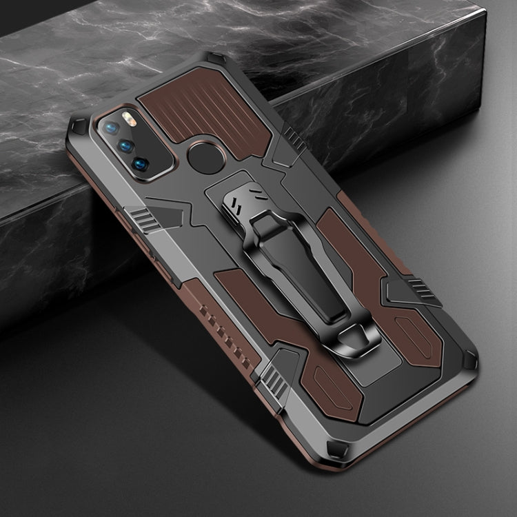 Machine Armor Warrior PC antiurto + custodia protettiva in TPU, For Infinix Hot 9 Play, For Infinix Note7 Lite / Hot 9, For LG  Stylo 7, For OPPO Reno5 5G