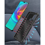 Machine Armor Warrior PC antiurto + custodia protettiva in TPU, For Infinix Hot 9 Play, For Infinix Note7 Lite / Hot 9, For LG  Stylo 7, For OPPO Reno5 5G