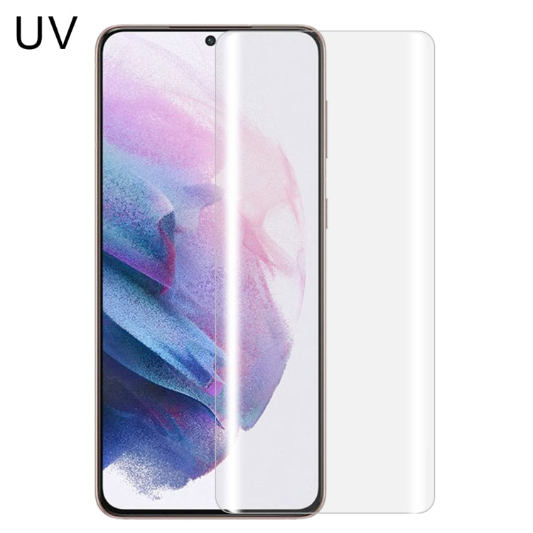 Pellicola vetro temperato curva UV per Samsung Galaxy S21 Ultra