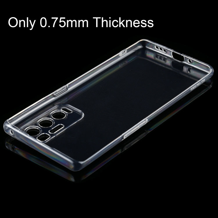 Custodia TPU trasparente ultrasottile per smartphone compatibili