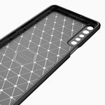 Custodia in TPU in fibra di carbonio con trama spazzolata, For LG Stylo 7 4G, For LG Stylo 7 5G, For Motorola Moto G Power (2021)