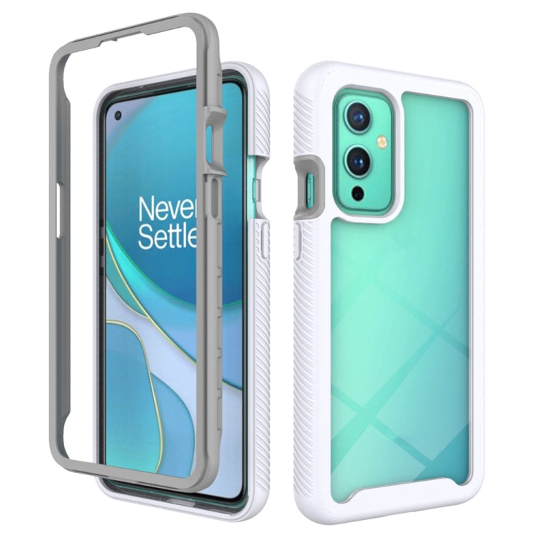 Starry Sky Solid Color Series Custodia protettiva antiurto per PC + TPU, For OnePlus 9 Pro, For OnePlus 9