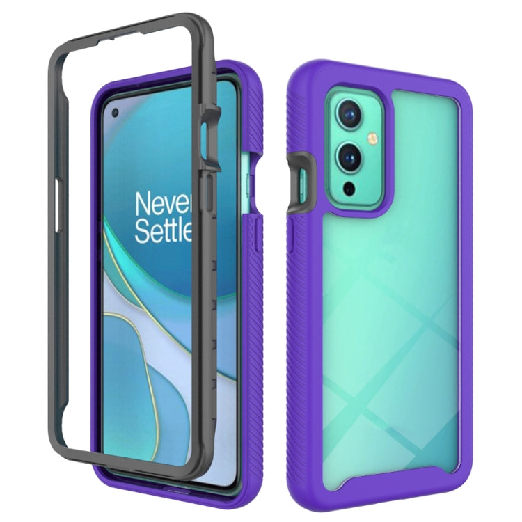 Starry Sky Solid Color Series Custodia protettiva antiurto per PC + TPU, For OnePlus 9 Pro, For OnePlus 9