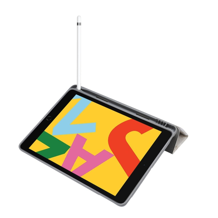 Custodia in pelle per iPad 10.2 con supporto