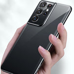 Custodia trasparente in silicone per Samsung Galaxy S21 5G