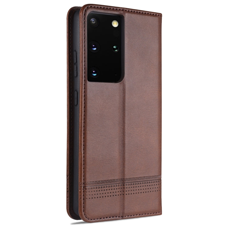 Custodia portafoglio in pelle per Samsung Galaxy S21 Ultra