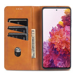 Custodia portafoglio in pelle per Samsung Galaxy S21 Ultra