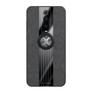 Custodia protettiva in TPU antiurto con tessuto per cuciture XINLI con supporto per anello, For Xiaomi Mi 9T / Redmi K20, For Xiaomi Redmi Note 7, For Xiaomi Redmi 5 Plus, For Xiaomi Redmi Note 8