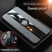 Custodia protettiva in TPU antiurto con tessuto per cuciture XINLI con supporto per anello, For Xiaomi Mi 9T / Redmi K20, For Xiaomi Redmi Note 7, For Xiaomi Redmi 5 Plus, For Xiaomi Redmi Note 8
