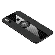 Custodia protettiva in TPU antiurto con tessuto per cuciture XINLI con supporto per anello, For Xiaomi Mi Max 3, For Xiaomi Mi CC9, For Xiaomi Mi CC9e, For Xiaomi Mi 8 Lite