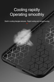 Custodia protettiva in TPU antiurto con tessuto per cuciture XINLI con supporto per anello, For Xiaomi Mi Max 3, For Xiaomi Mi CC9, For Xiaomi Mi CC9e, For Xiaomi Mi 8 Lite