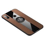 Custodia protettiva in TPU antiurto con tessuto per cuciture XINLI con supporto per anello, For Xiaomi Mi Max 3, For Xiaomi Mi CC9, For Xiaomi Mi CC9e, For Xiaomi Mi 8 Lite