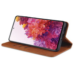 Custodia portafoglio in pelle per Samsung Galaxy S21 5G