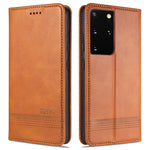 Custodia portafoglio in pelle per Samsung Galaxy S21 5G