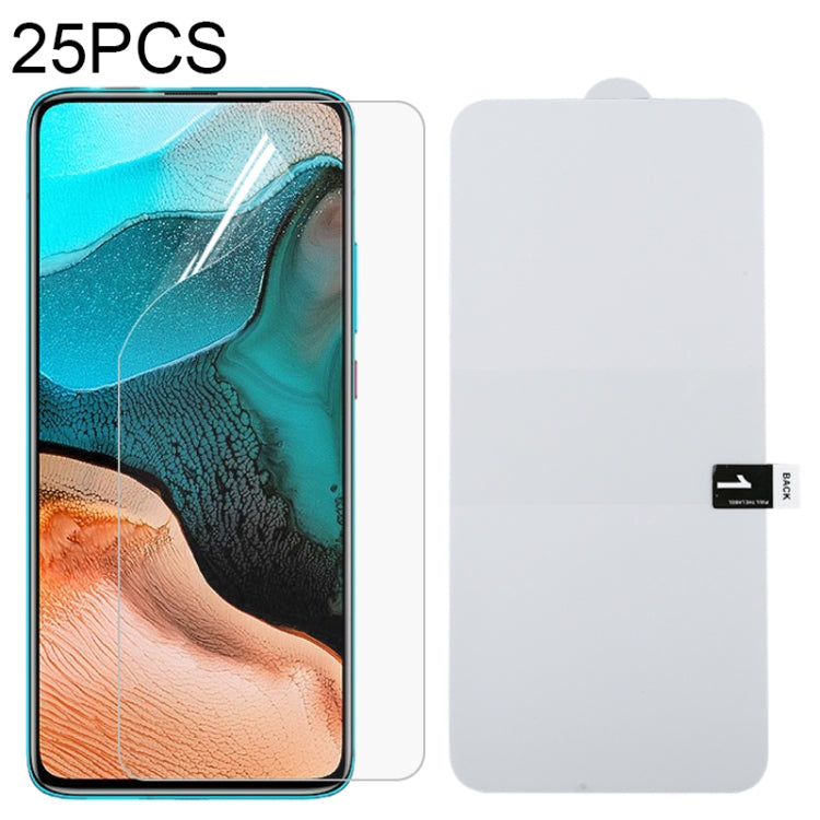25 PCS Full Screen Protector Pellicola idrogel frontale antideflagrante, For Samsung Galaxy S20 FE 5G (25 PCS), For Samsung Galaxy S21 5G (25 PCS), For Samsung Galaxy S21+ 5G (25 PCS), For Samsung Galaxy S21 Ultra 5G (25 PCS)                           ...