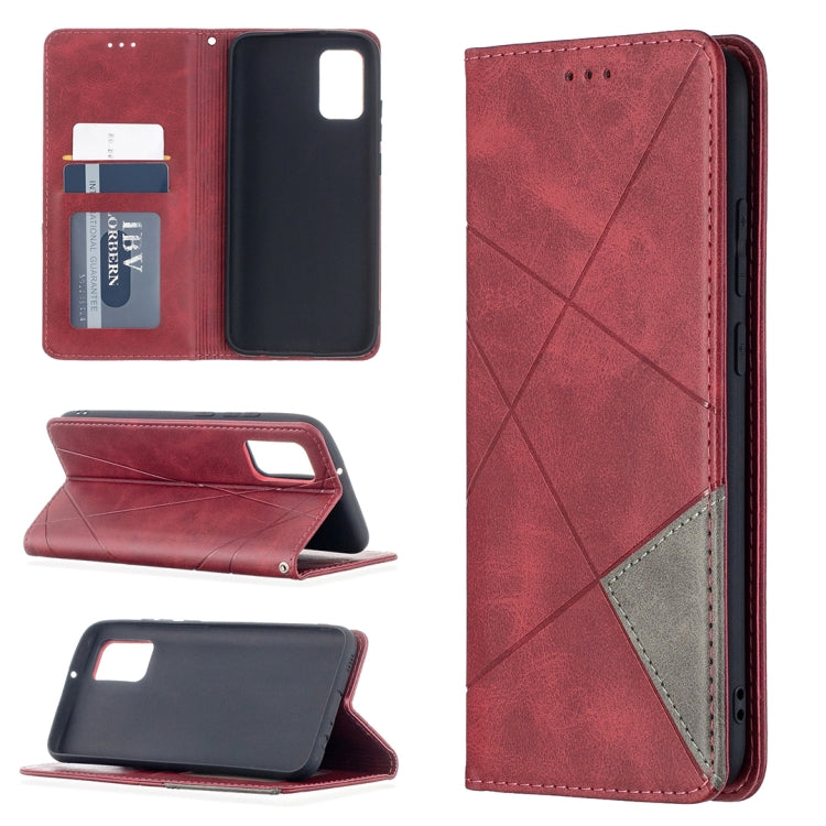 Custodia portafoglio in pelle per Samsung Galaxy A02s