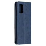 Custodia portafoglio in pelle per Samsung Galaxy A02s