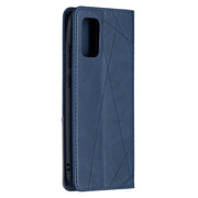Custodia portafoglio in pelle con slot carte per Galaxy A02s