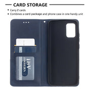 Custodia portafoglio in pelle con slot carte per Galaxy A02s