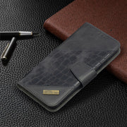Custodia portafoglio in pelle sintetica per Samsung Galaxy A02s