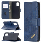 Custodia portafoglio in pelle sintetica per Samsung Galaxy A02s