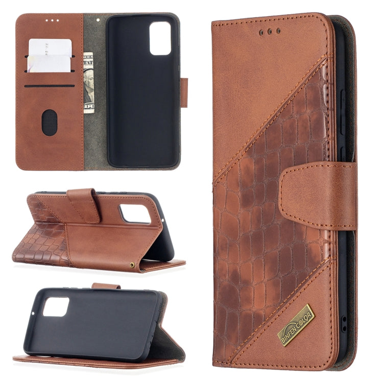 Custodia portafoglio in pelle sintetica per Samsung Galaxy A02s