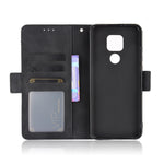 Custodia portafoglio in pelle con slot carte per Motorola Moto G