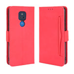 Custodia portafoglio in pelle con slot carte per Motorola Moto G