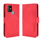 Custodia portafoglio in pelle con slot carte per smartphone compa