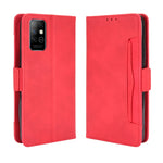 Custodia portafoglio in pelle con slot carte per smartphone compa