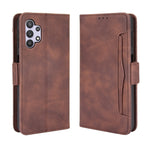 Custodia portafoglio in pelle con slot carte per smartphone compa