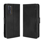 Custodia portafoglio in pelle con slot carte per smartphone compa