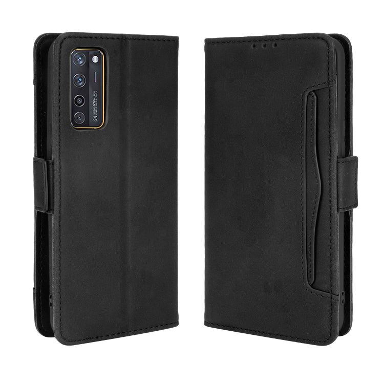 Custodia portafoglio in pelle con slot carte per smartphone compa