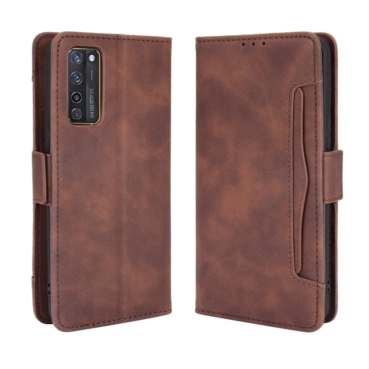 Custodia portafoglio in pelle con slot carte per smartphone compa