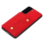 Custodia portafoglio magnetica in PU e TPU per Samsung Galaxy S21